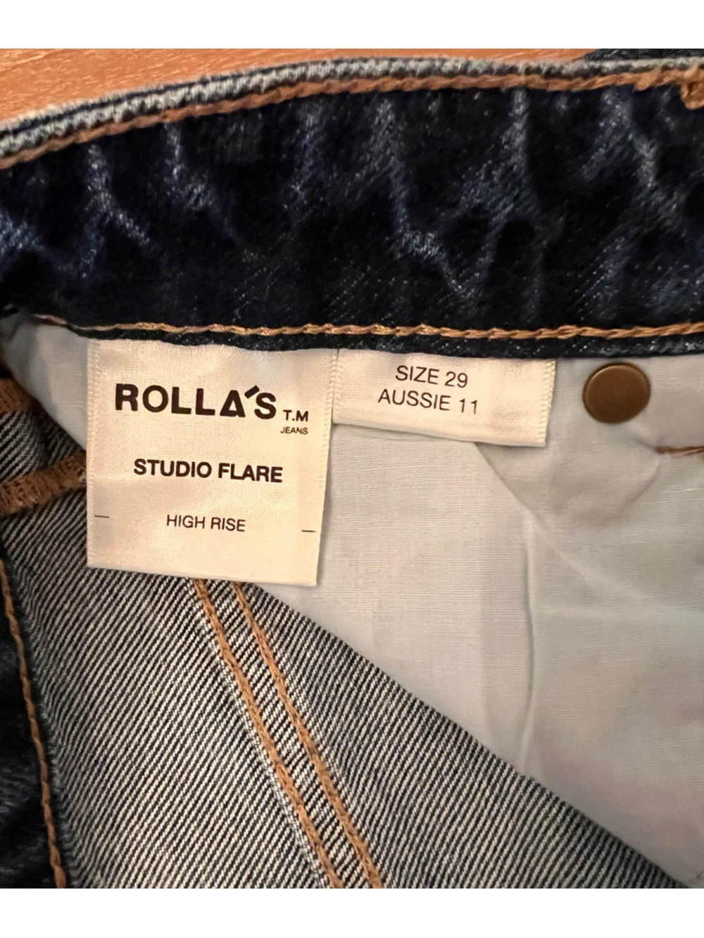 NWT Rolla’s Studio Flare Jean size 29 - Picture 8 of 11